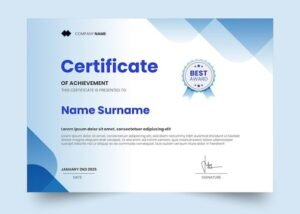 Home Baixe esse PSD Premium de Gradiente simples azul e modelo de certificado moderno e descubra milhoes de arquivos PSD profissionais no Freepik