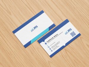 3.5x2in Business Card Mockup